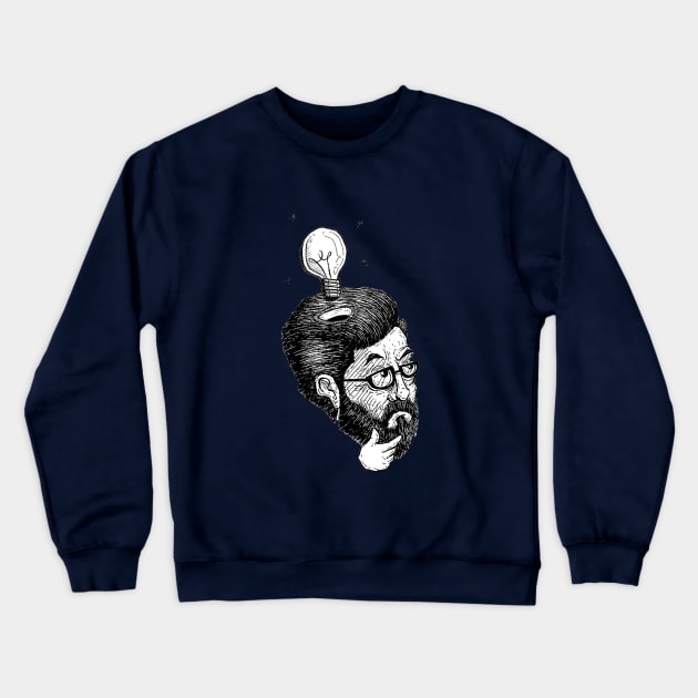 Idea Inception Crewneck Sweatshirt by The Ordinary Artist